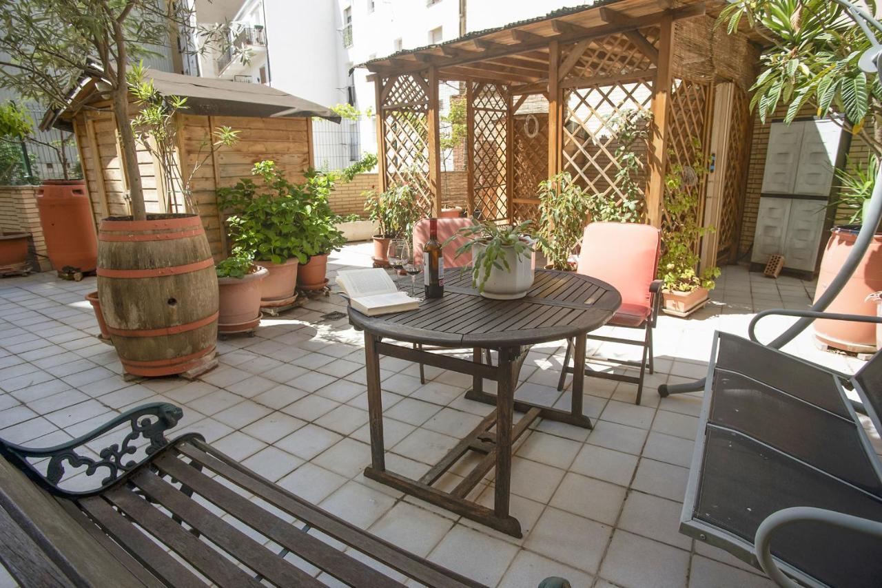 Un Jardin En La Ciudad Gran Piso Y Super Terraza En El Centro By Apartamentos לוגרוניו מראה חיצוני תמונה